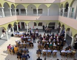 Opening of Dr. Azzam Sadeq Kanaan School in Nablus Old City
