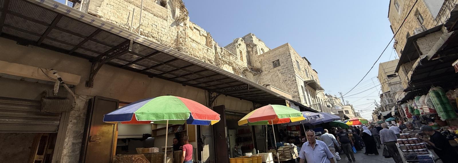 Rehabilitation of Commercial Shopfronts and Entrances in the Eastern Market, Old City of Nablus – Phase I