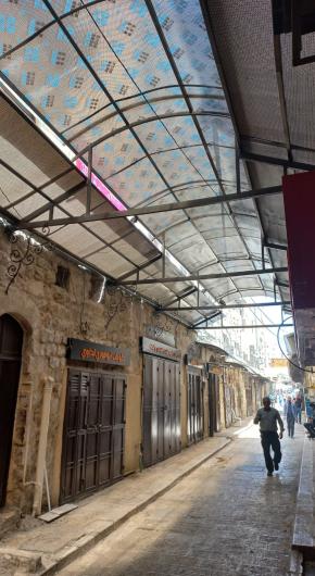 Restoration and Rehabilitation of Al-Haddadin Market in the Old City of Nablus