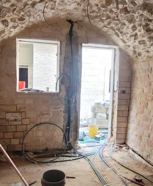Continuation of Restoration and Rehabilitation Works for the Red Crescent Clinics in Bab Hutta - Jerusalem