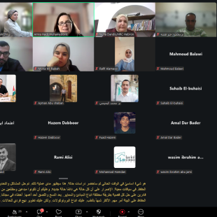 استكمال وحدات متقدمة ضمن برنامج تدريبي متخصص لدعم الكوادر الهندسية في غزة