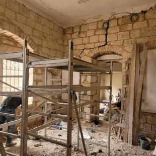 Continuation of Restoration and Rehabilitation Works for the Red Crescent Clinics in Bab Hutta - Jerusalem