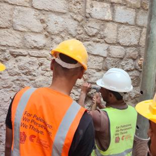 Completion of Structural Reinforcement Works at the Historic Al-Muzaini House in Gaza